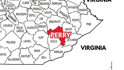 Bankruptcy Personal Injury Attorney in Perry County Map image