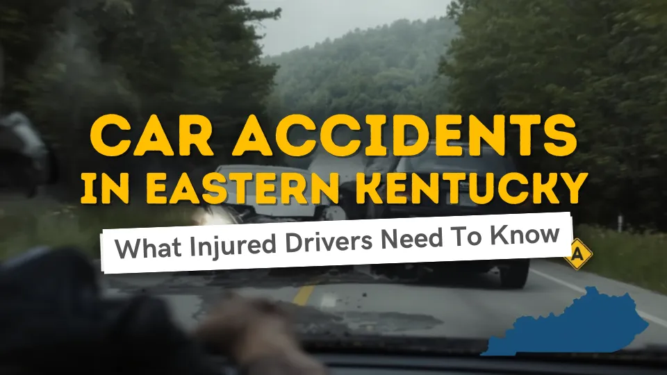 car accident attorney in Kentucky   Car Collision on Appalachian Road
